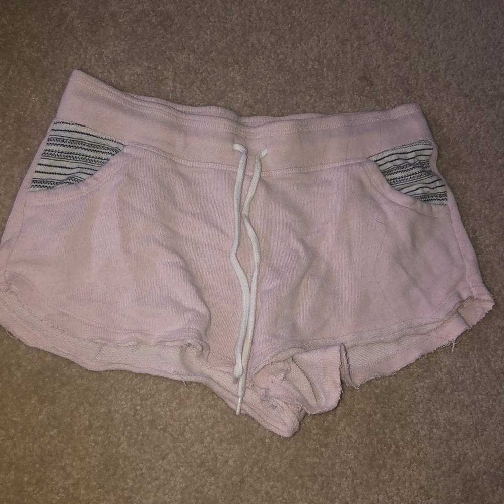 pink lounge shorts